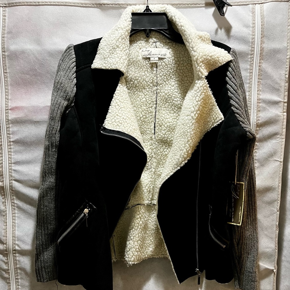 NWT Vintage Havana suede and Sherpa jacket - Picture 12 of 15
